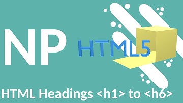 🔍HTML5 Course: Mastering HTML Headings (h1 to h6) 🚀