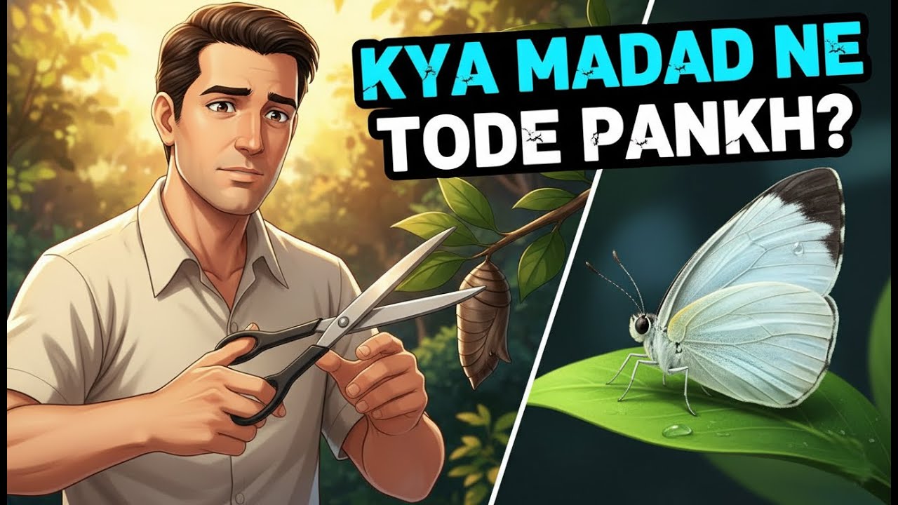 तितली का संघर्ष... शॉर्टकट ने छीनी उड़ान | Power of Struggle | Heart-Touching Story