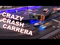 CRAZY SLOTCAR CRASH - Carrera D 124 -  FORD GT vs. BMW M4 vs. FERRARI