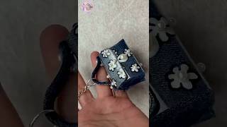 I Turned PLASTIC BOTTLES & OLD DENIM Into This Designer Looking Keychain 💙