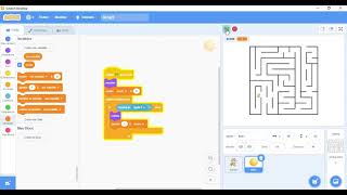 كيف اخفي الكرة في لعبة المتاهة جزء2  SCRATCH3 screenshot 1
