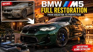 From Filthy to Factory New! 2025 BMW M5 Full Restoration | Most Satisfying ASMR Detailing Ever