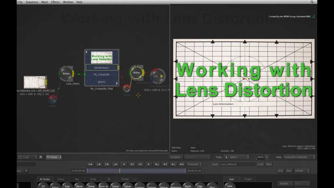 Working with Lens Distortion: Reintroducing Distortion