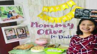 Happy Birthday Mommy Olivia Aguila | Part 1