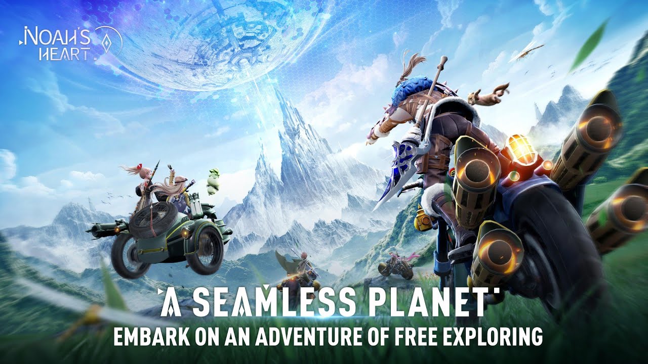 Noah's Heart gameplay - New Open World MMORPG (Pre-download) BETA TEST