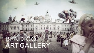 Close up look | Michael Cook's Invasion at Bendigo Art Gallery