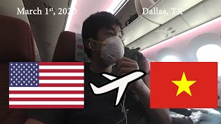 How its feel like flying during Corona virus March 2020|US-Japan-Vietnam