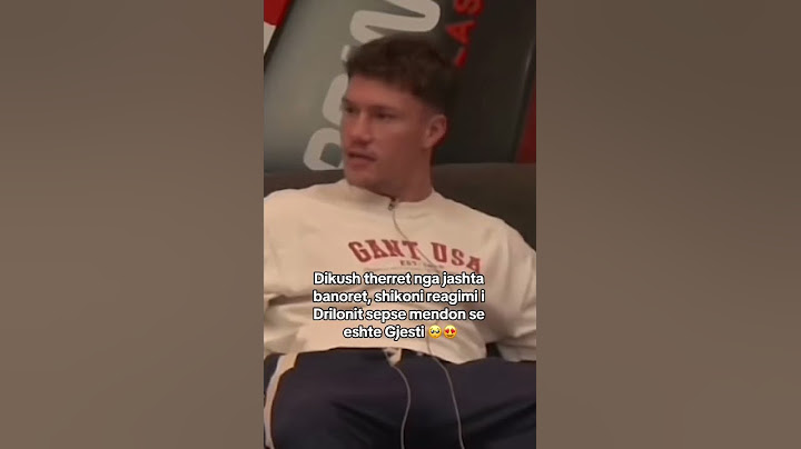 Dikush therret nga jasht Driloni mendon se eshte Gjesti nga Big Brother Vip Kosova 3.