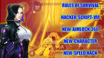 Rules of survival Script  Aimlock 360 Character Safe 100% Ros version 1.33-969{Ep18}