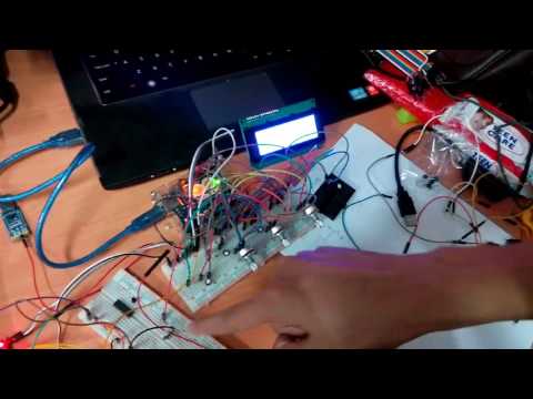 Using potentiometer keyboard