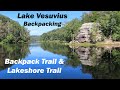 Backpacking Lake Vesuvius in Wayne National Forest: Backpack and Lakeshore Trails