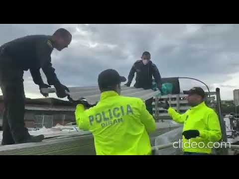 Caen dos toneladas de marihuana ocultas entre tejas y transportada en un camión rumbo a Barranquilla