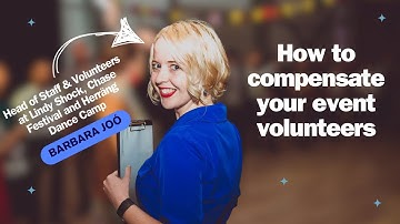 How to compensate your event volunteers