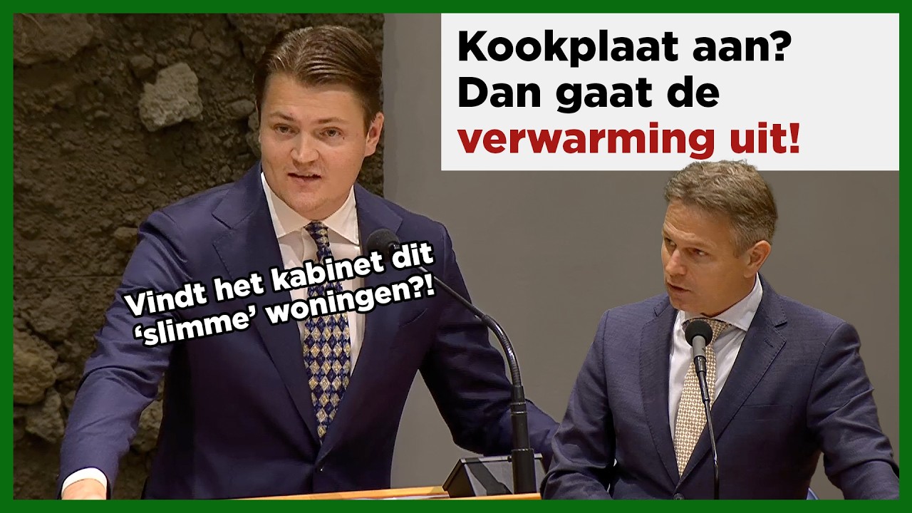 Thumbnail "Slimmer stroomnet" als voorwendsel voor energiecontrole? | Schenk (FVD) bij het vragenuurtje