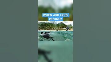 When Ark Goes Wrong!!! #gaming #arksurvivalevolved #arkascended  #ark #scary #shorts