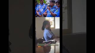 Nigerian police officers spotted learning Chinese language 🙄 # #viral #trendingnews