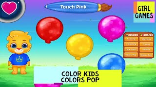 Color Kids Game Colors Pop - Learning Colors with Balloons for Toddlers, Kindergarten, Kids screenshot 5