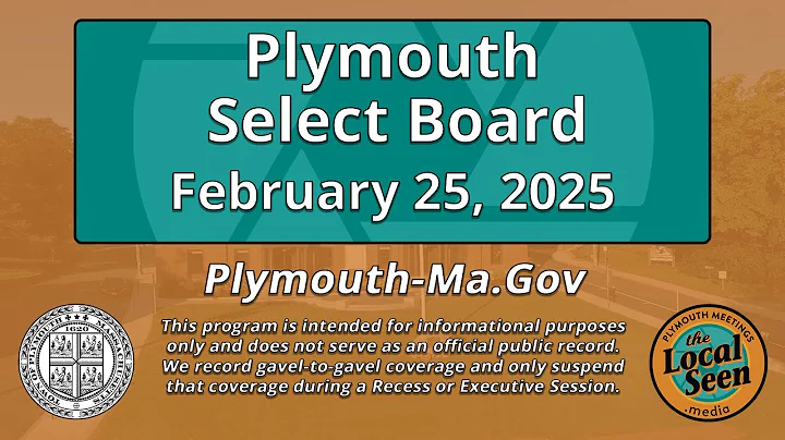 Plymouth Select Board: 2/25/2025