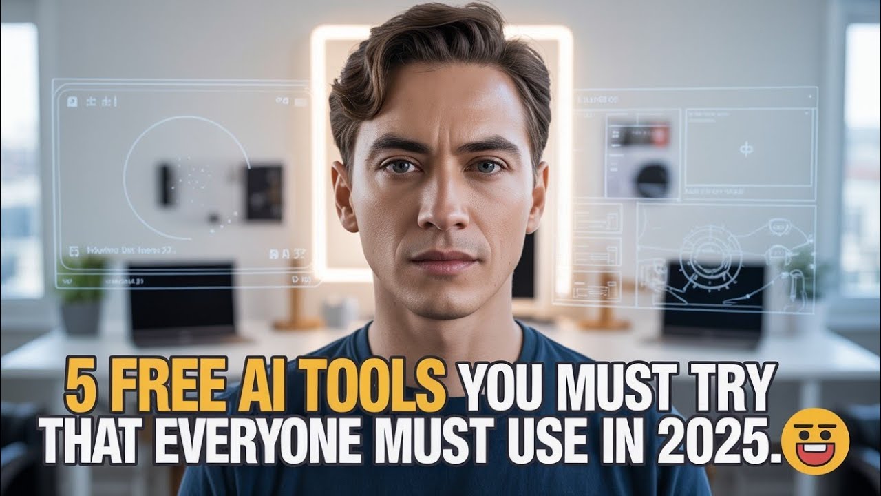 5 Free AI Tools That Everyone Must Use in 2025 🔥 | Best AI Websites for ...