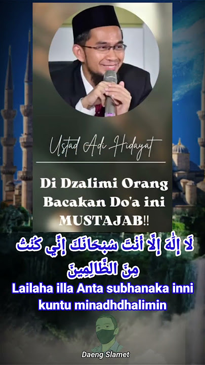 Doa Ketika DIZALIMI Orang, Bacakan Doa Mustajab Ini.