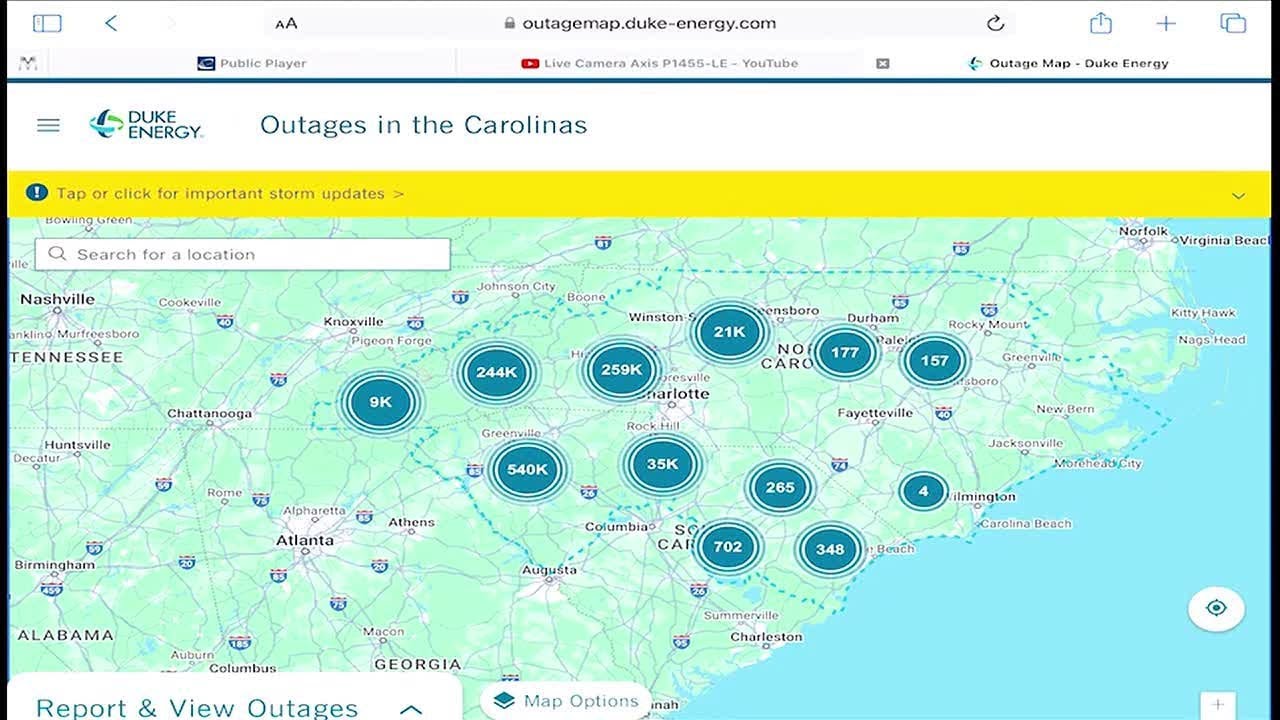 Power outages in the Upstate, western NC continue into Saturday - YouTube