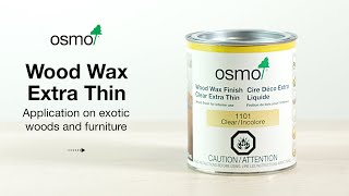 Osmo Wood Wax Finish Extra Thin 1101