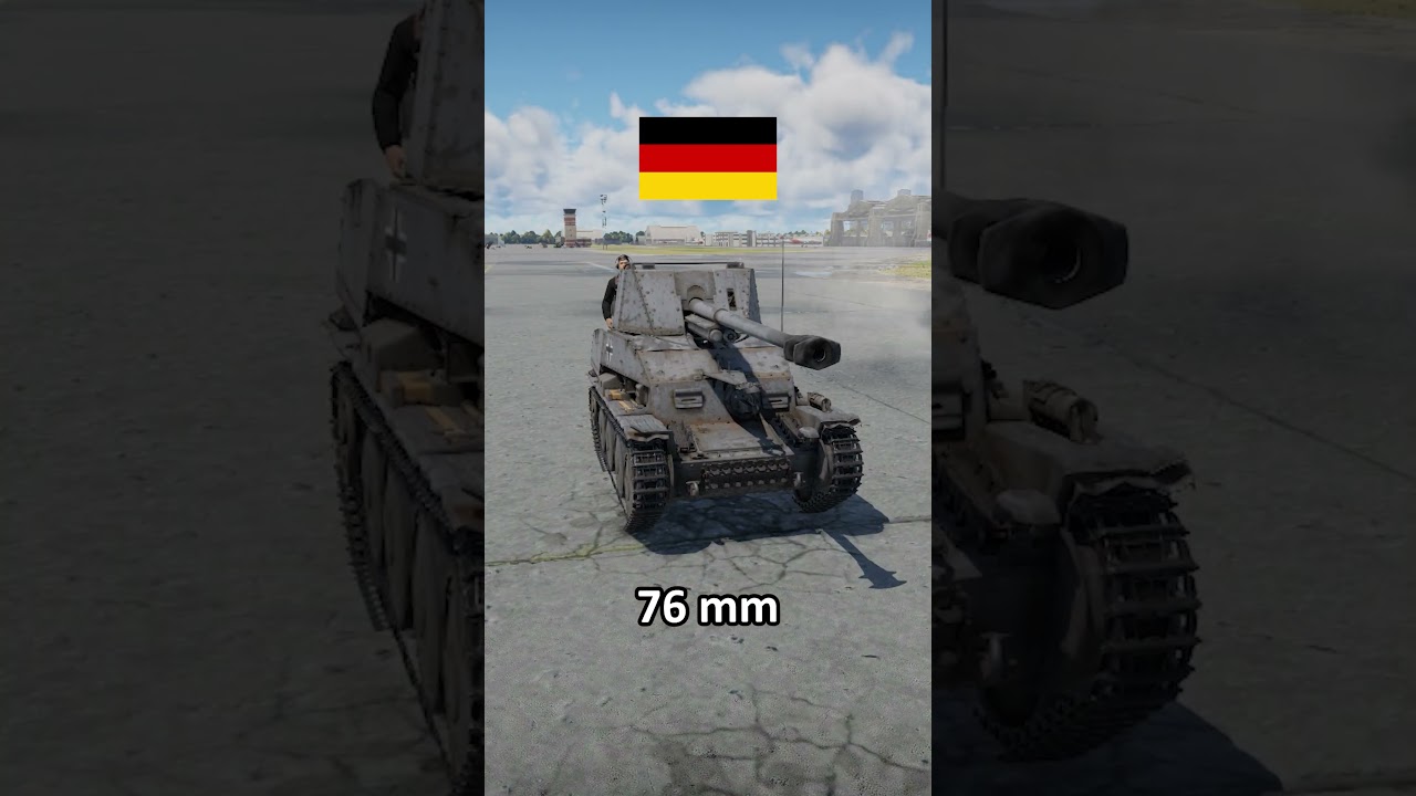 German WW2 Guns – All Calibers #warthunder #gaijin #snail #tank #funny #memes #gaming #military #fyp