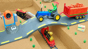 DIY Concrete Overpass for Model Trains – Top Science Construction Project