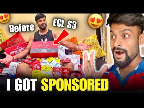 I Got SPONSORED Before ‘ECL S3’ 😍🔥| Sponsor UNBOXING 🤩