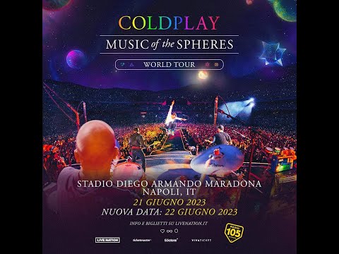Cifre da record per i Coldplay a Napoli