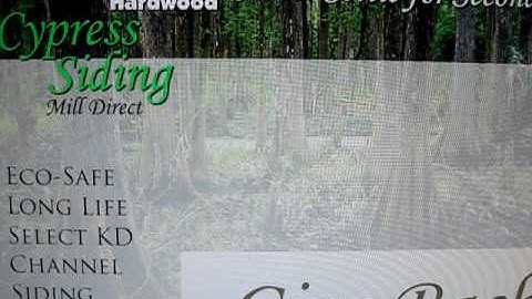 Welcome to Wood Revolution - Cypress Siding