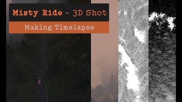 Maya lighting in Arnold render | Misty ride | shot lighting | timelapse