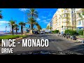 Scenic Drive From Nice City to Monaco - 🇫🇷 France - 4K Virtual Tour