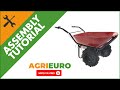 Geotech car 260t100 electric wheelbarrow with traktor wheels  40 v 6ah battery  assembly tutorial