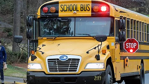 School bus driver dies, two students taken to hosp...