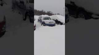 Subaru Forester In The Snow