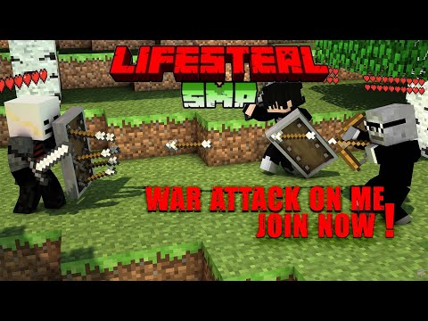 Minecraft Public lifesteal smp (free to join ) | Minecraft live /  JOIN JAVA + PE.|