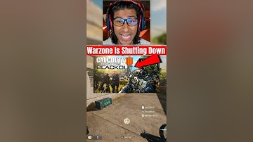 WARZONE IS SHUTTING DOWN!?!