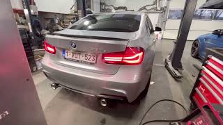 BMW F30 330e - ICON 340i LOOK WITH STRAIGHT PIPE - BY ICON AUTOMOTIVE
