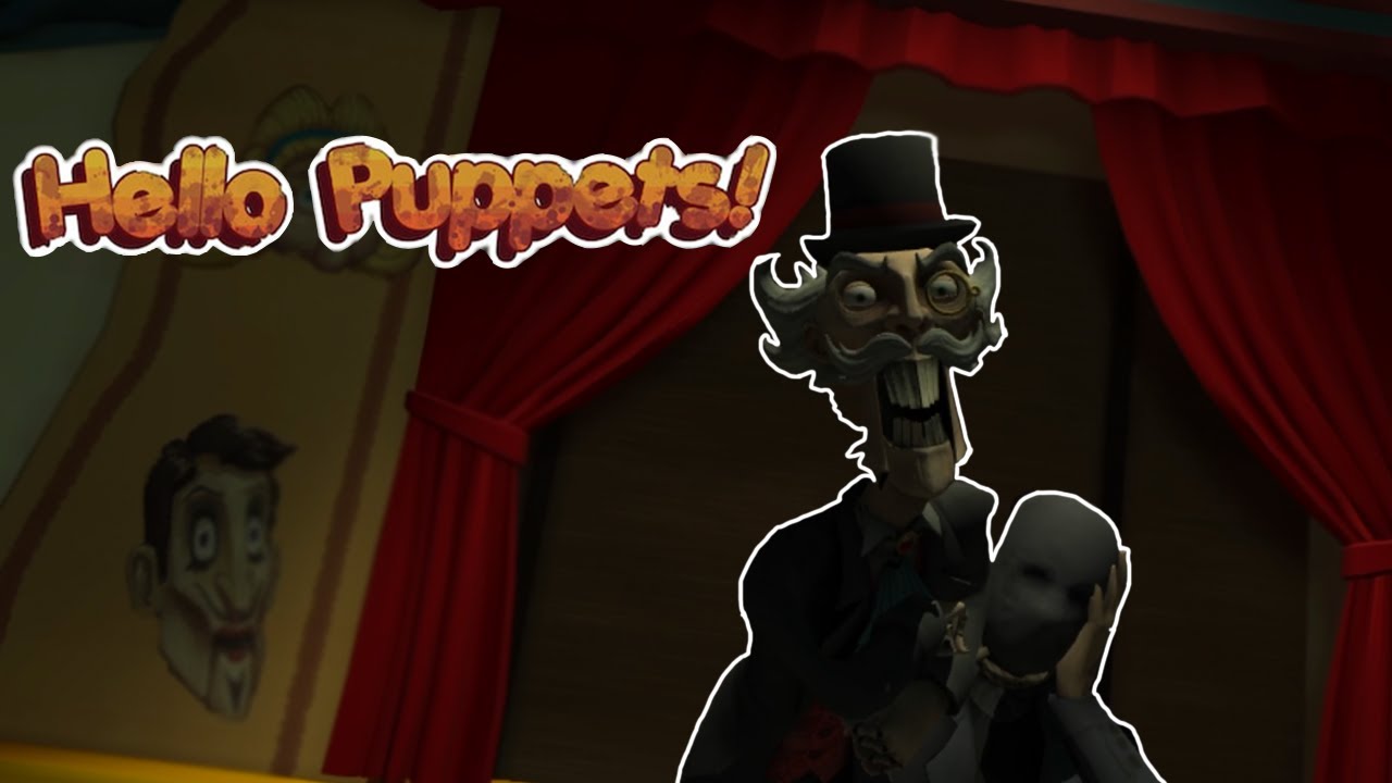 This Game Is A Little Spooky - Hello Puppets - Part 1 - YouTube