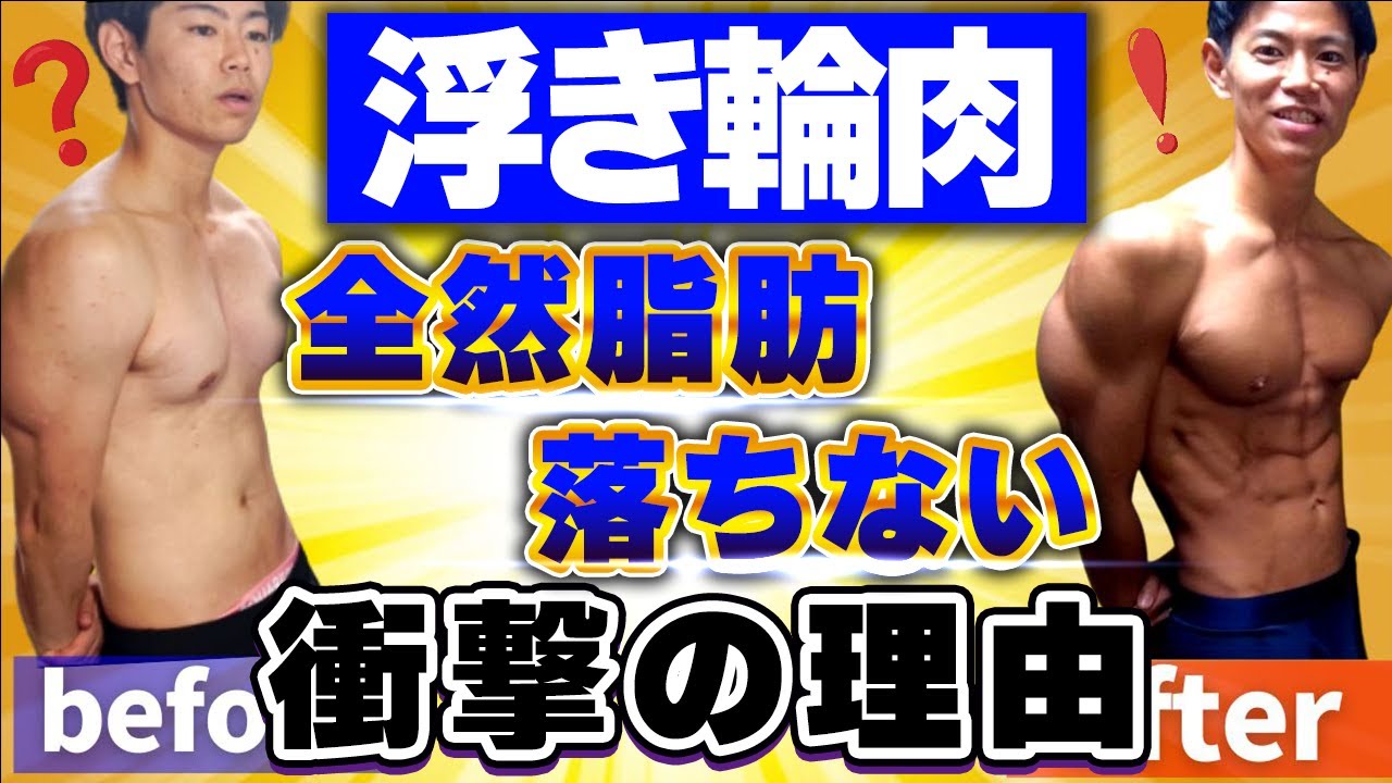 【最短最速】お腹の浮き輪肉を落とす筋トレと食事の方法【完全版】