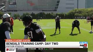 Bengals training camp: Day two