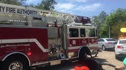 Fire Truck Responding-Orange County July 19, 2018 