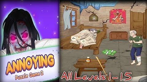 Annoying Puzzle Game 2 All Levels Solutions 1-15