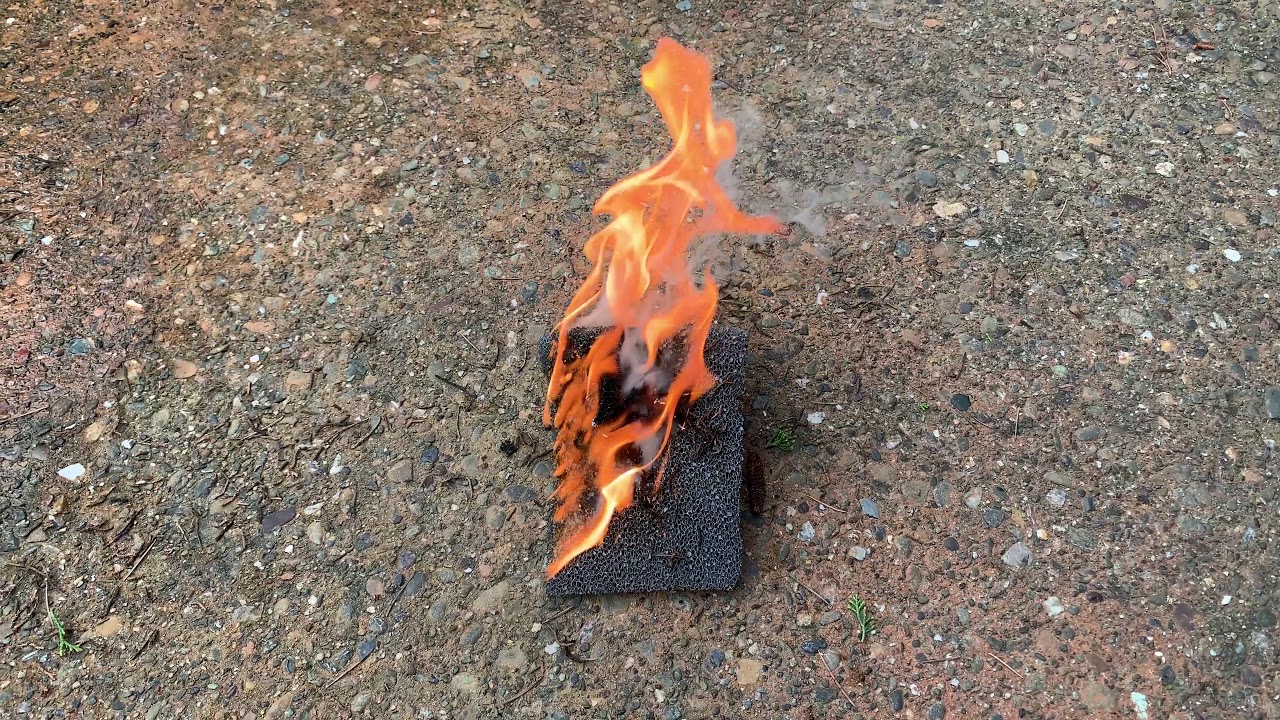 Foam Gutter Guard Material: BEWARE - Not Wildfire Safe!