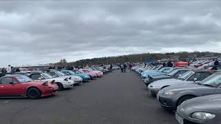 MX5 Parade on track at Silverstone | Japfest 2024
