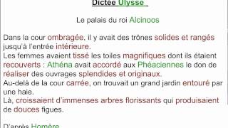 Correction Dictée Ulysse