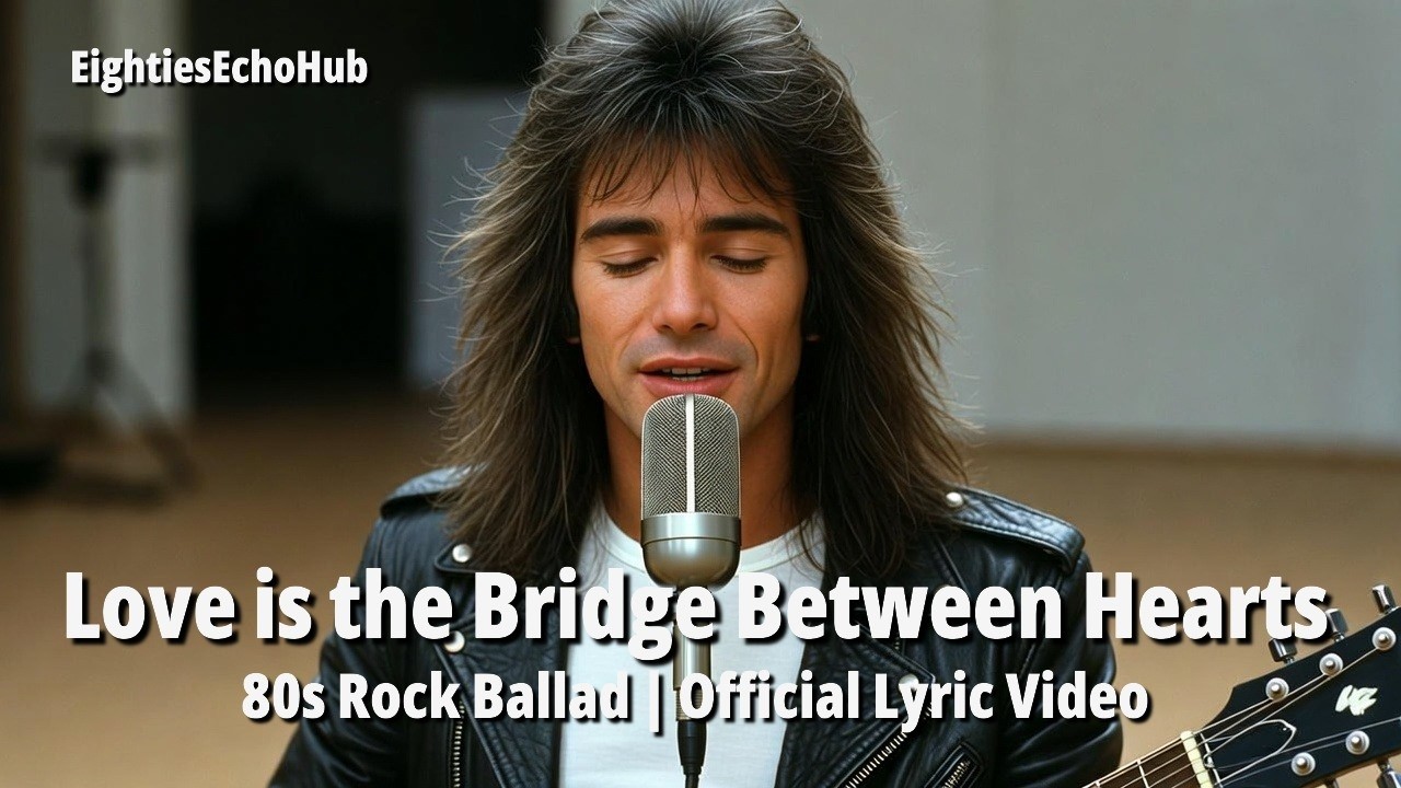 Love is the Bridge Between Hearts – 80s Rock Ballad | Official Lyric ...