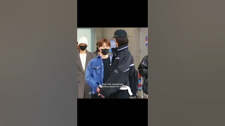 Joshua forgot to remove tag from his outfit #seventeen#joshua#dino#dk#jun#the8#mingyu#scoups#vernon