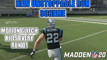 NEW UNSTOPPABLE MADDEN 20 RUN SCHEME! THIS TWO PLAY RUN OFFENSE KILLS EVERY DEFENSE! TIPS & TRICKS